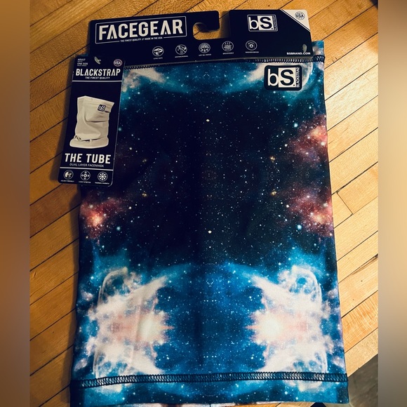 THE TUBE Blackstrap FaceGear neck warmer, ski snowboard gear NWT Cosmic Starry - Picture 6 of 6